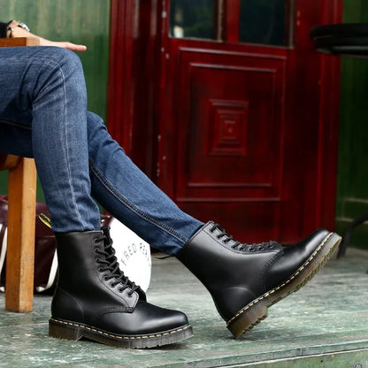Bottes Martin classiques haute qualité de style britannique