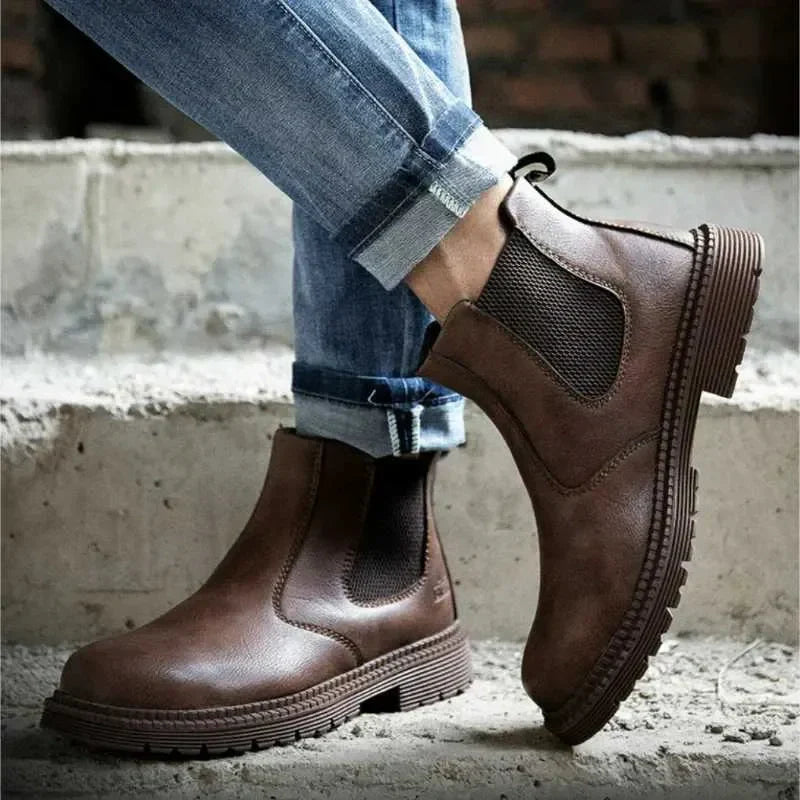 Bottes de Sécurité Imperméables à Embout en Acier