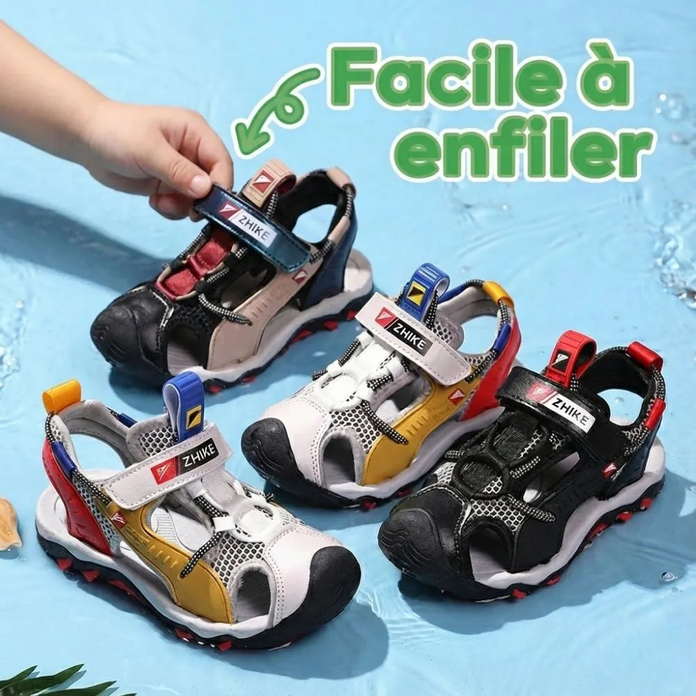 Sandales été garçon | Confort léger & maintien quotidien