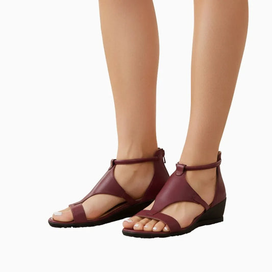 ALVINA™ – Sandales compensées femme confort orthopédique