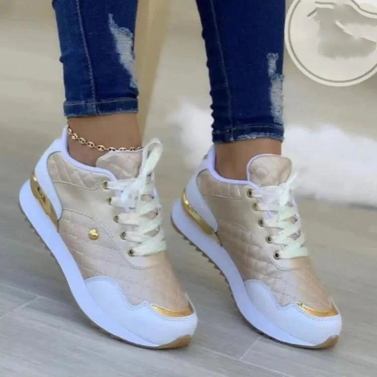 Basket Orthopédique Femme Noire – Semelle Confort & Maintien Quotidien