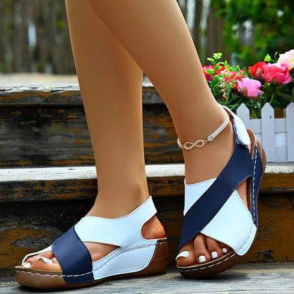 Sandales Orthopédiques Femme Confort Anti-Douleur