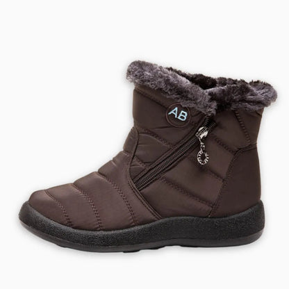 NORDIA™- Bottine fourrée femme – Alliez style et confort irrésistible !