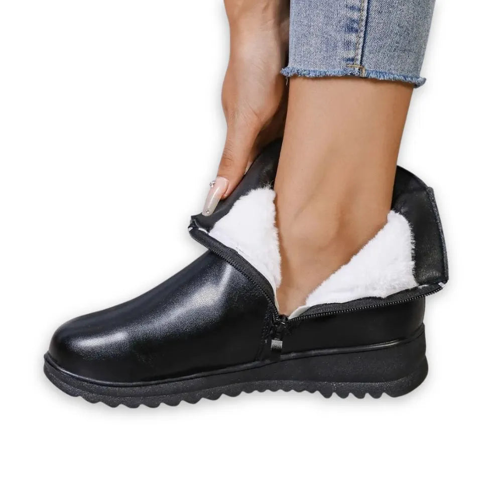 NORDYNA™ - Bottine hiver femme : découvrez style, chaleur et confort unique