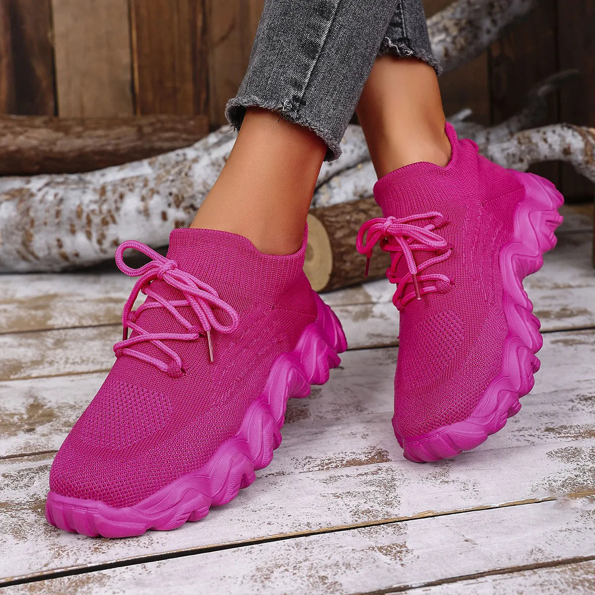 LYVORA™ - Basket de marche femme : Confort ultime et style irrésistible