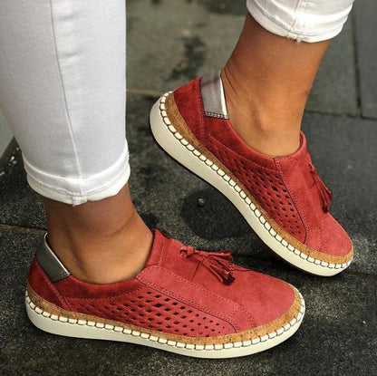 Mocassin Été Femme Ultra Confort Orthopédique Respirant