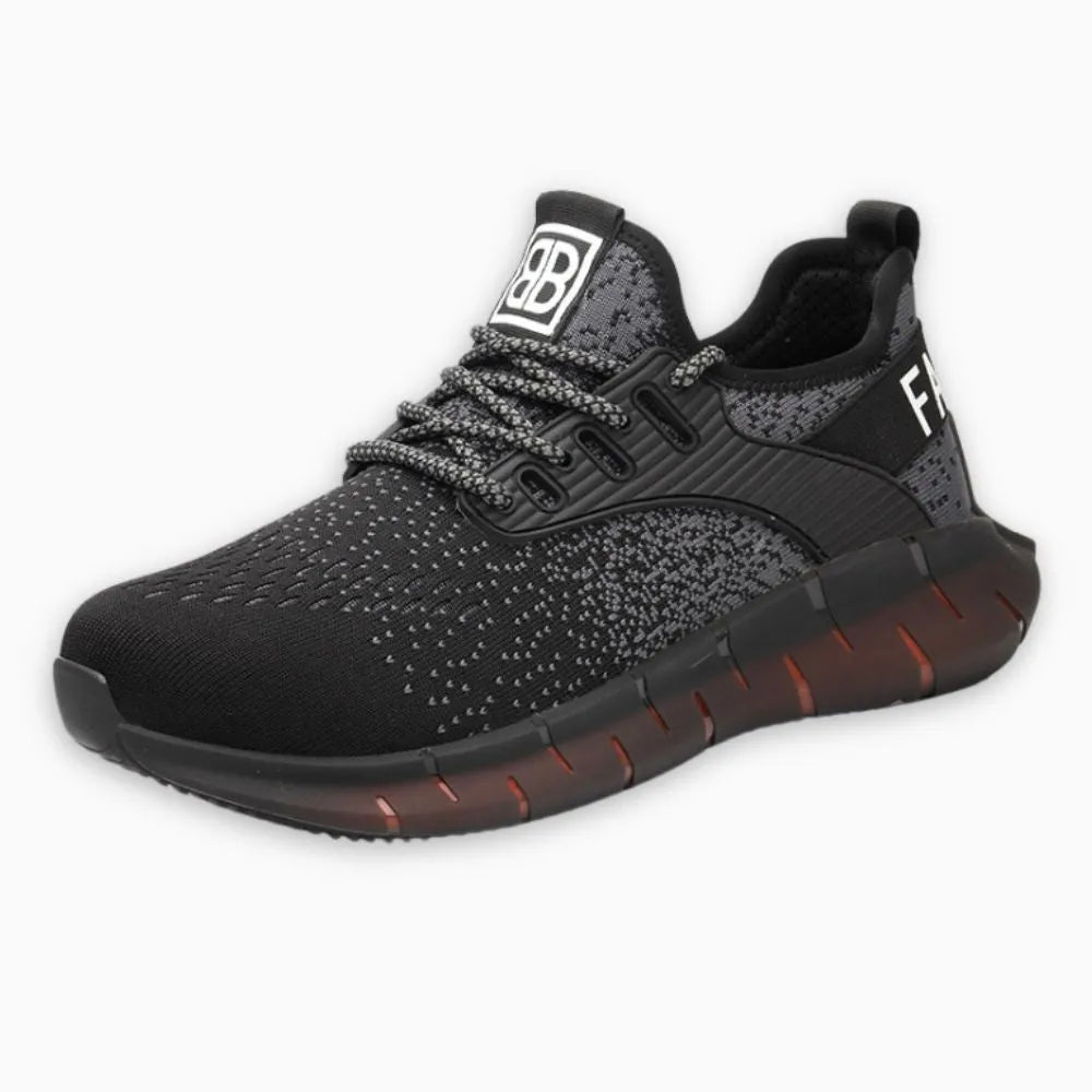 Chaussures de sécurité homme basket respirante embout acier
